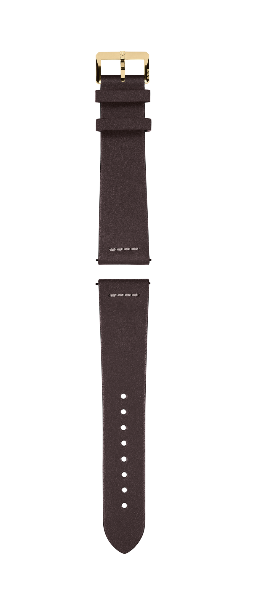 Brown leather strap