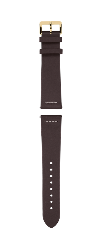 Brown leather strap