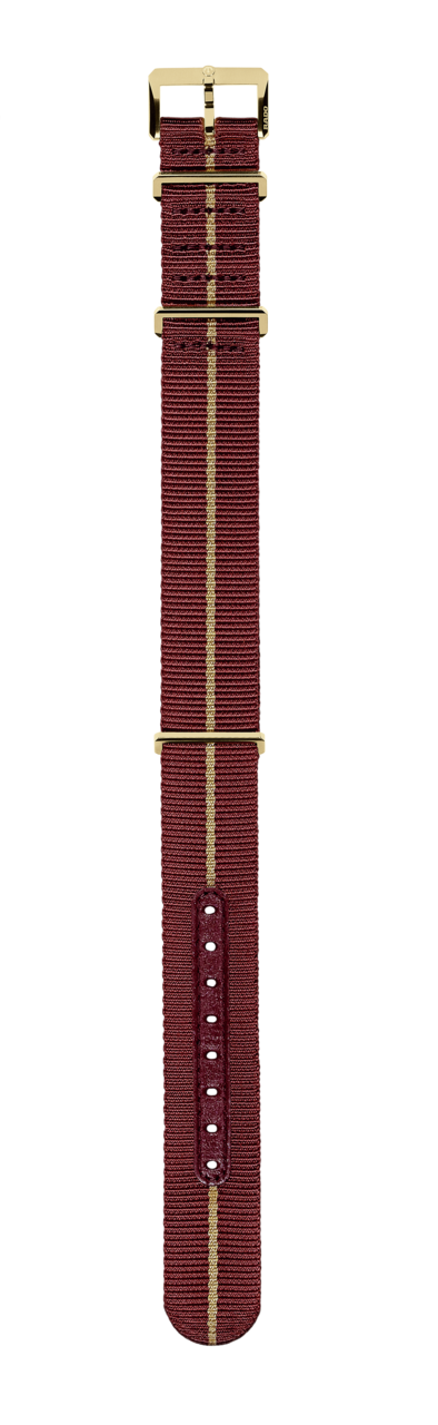 Red NATO textile strap