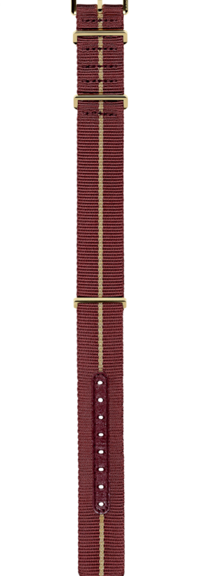 bracelet NATO textile rouge