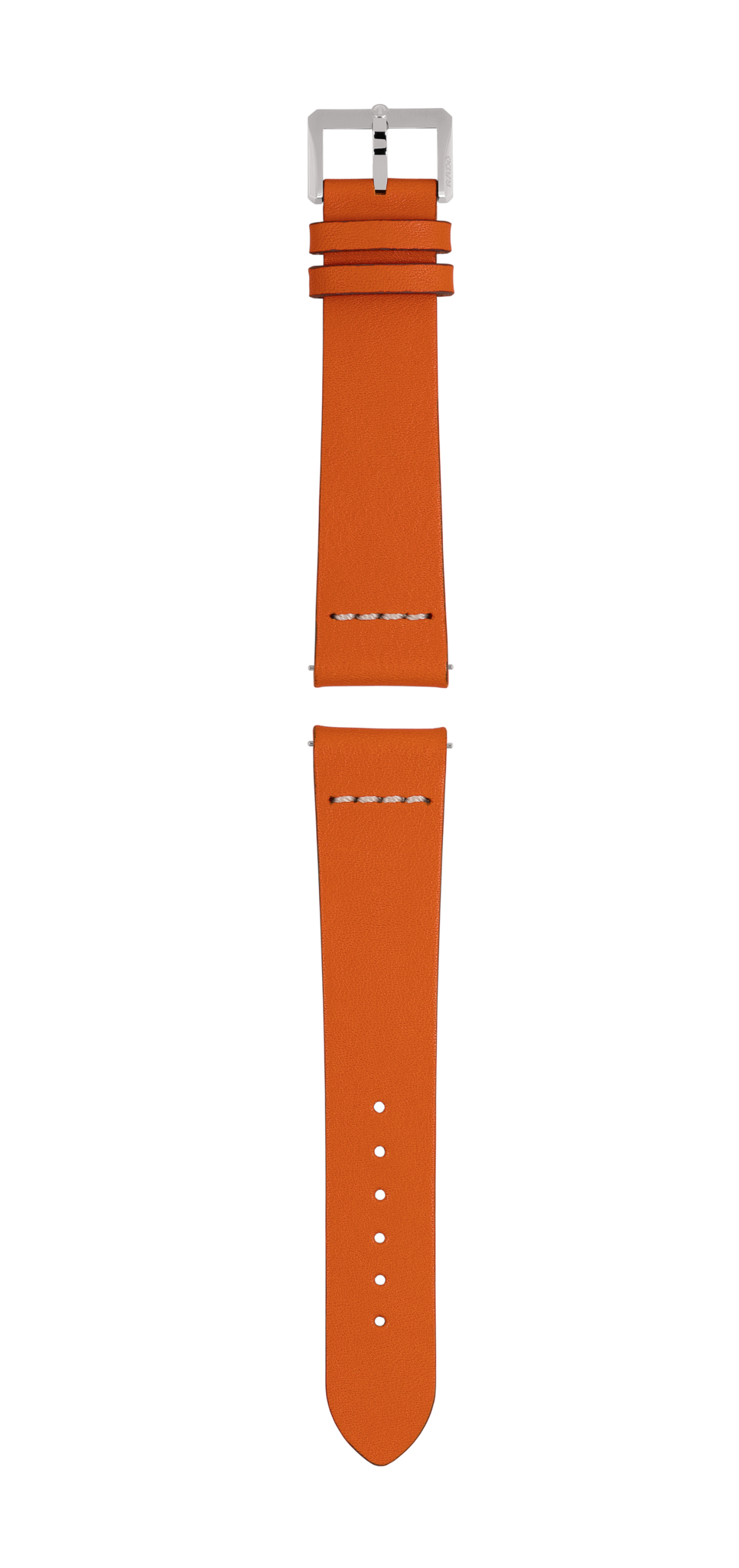 Cinturino in pelle arancion