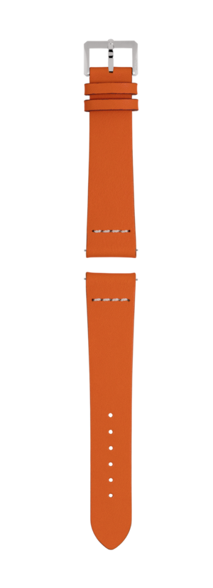 Cinturino in pelle arancion