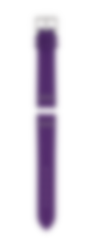 Purple leather strap
