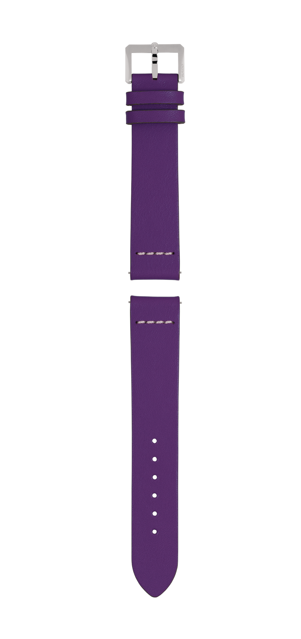 Violettes Lederband