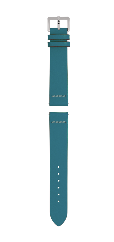 Turquoise leather strap