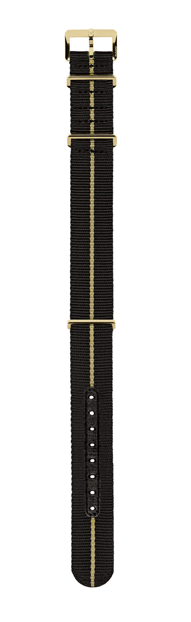 Black NATO textile strap R070917901 Rado International