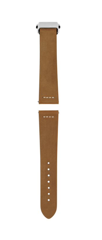 Light brown leather strap