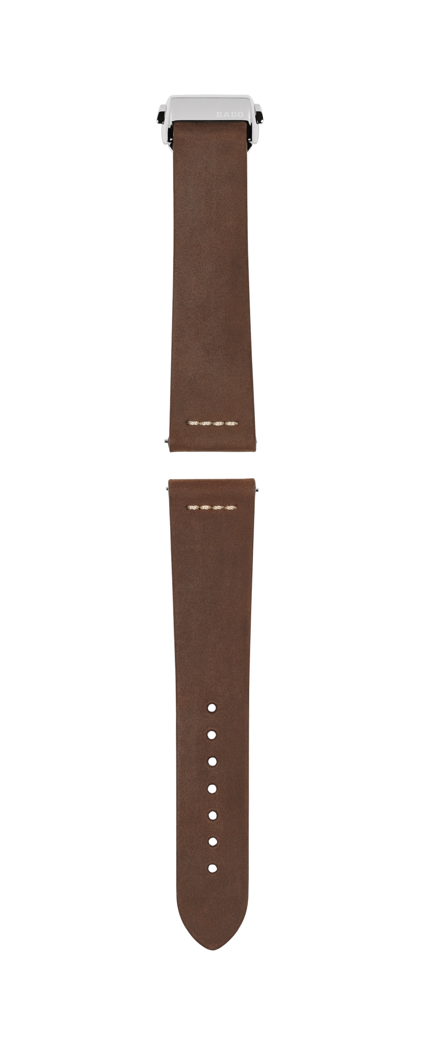 Brown leather strap