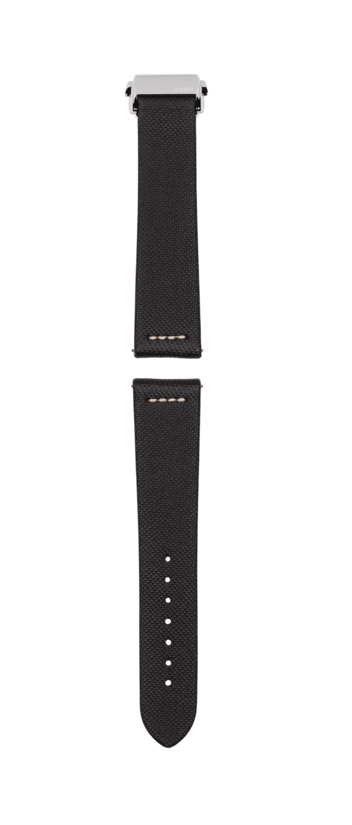 Black leather strap