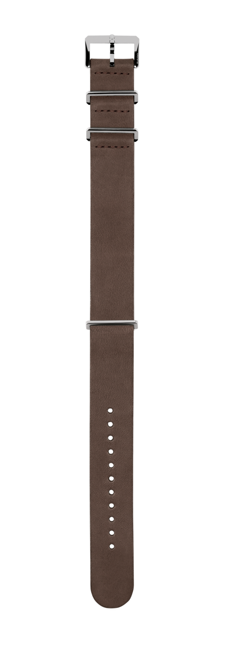 Brown NATO leather strap