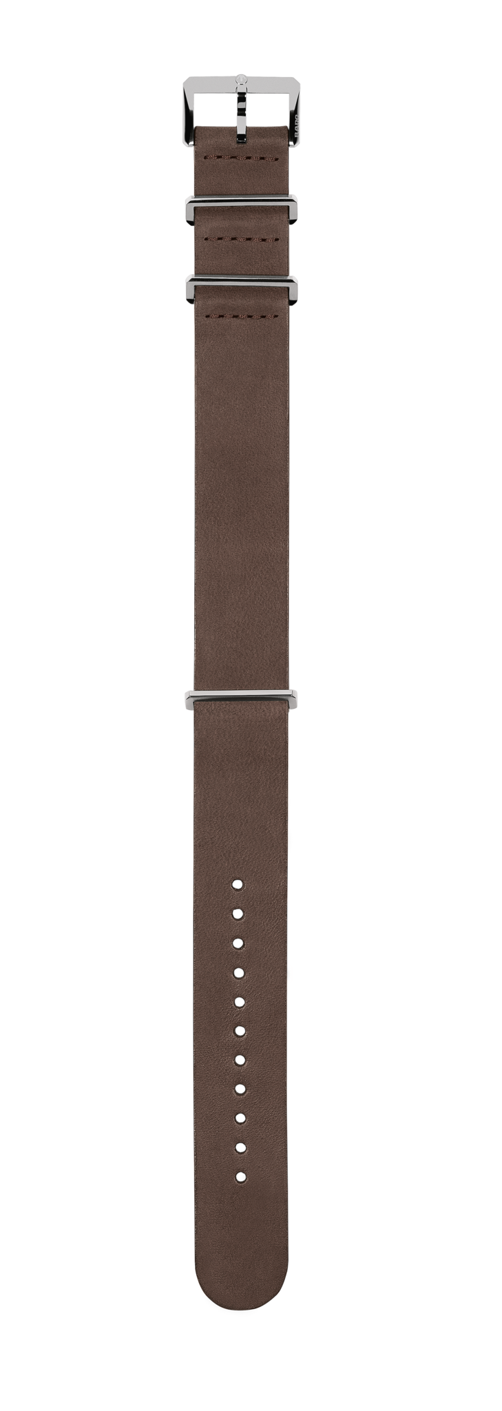 Brown leather strap