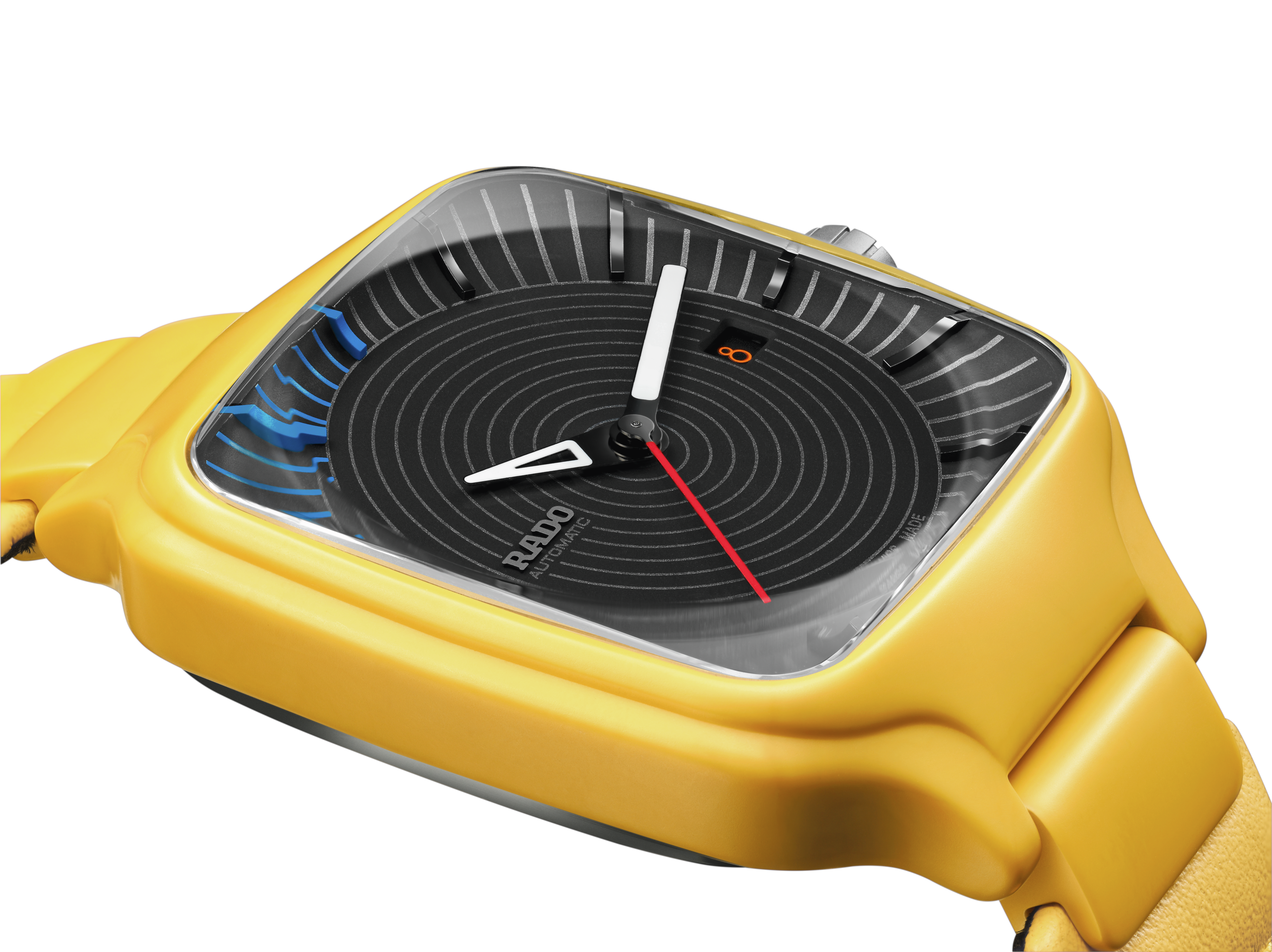 True Square Tej Chauhan High-Tech Ceramic Watch R27074155 Rado