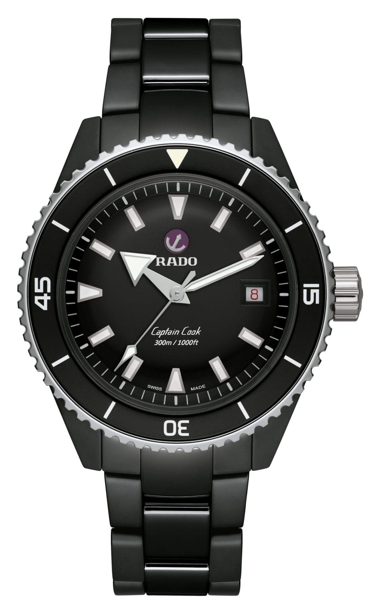 Captain Cook High Tech Ceramic Diver Men High Tech Ceramic Watch R32129152 Rado Great Britain E shop