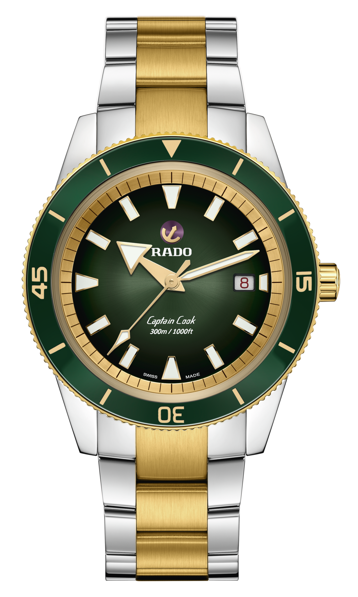 Captain Cook Automatic Stainless Steel Watch R32137203 | Rado Captain Cook Automatic Stainless Steel Watch R32137203 | Rado