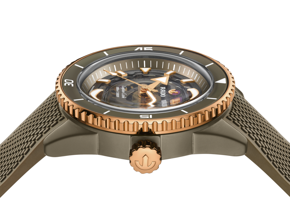 Captain Cook High-Tech Ceramic Skeleton High-Tech Ceramic Watch