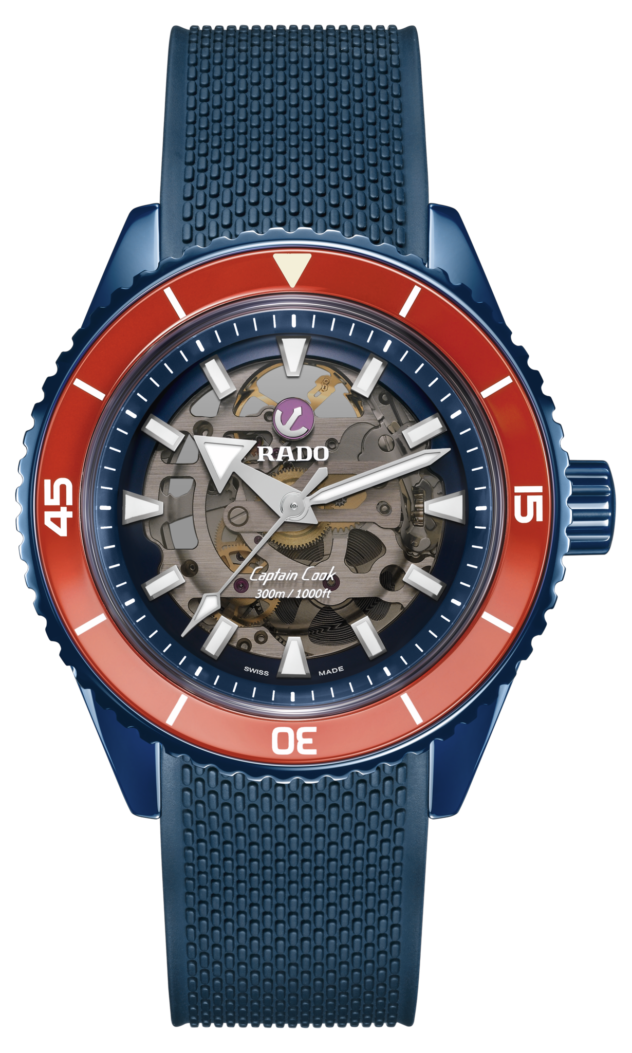 Captain Cook High-Tech Ceramic Skeleton High-Tech Ceramic Watch Captain Cook High-Tech Ceramic Skeleton High-Tech Ceramic Watch