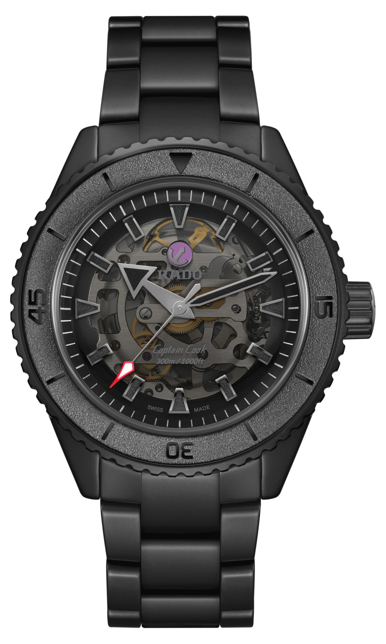 Captain Cook High-Tech Ceramic Skeleton Hong Kong Limited Edition