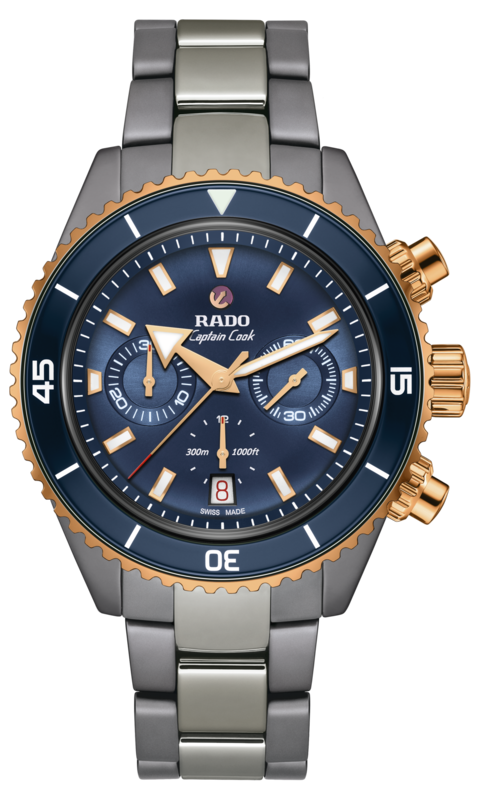 RADO Captain Cook High-Tech Ceramic Chronograph R32195202