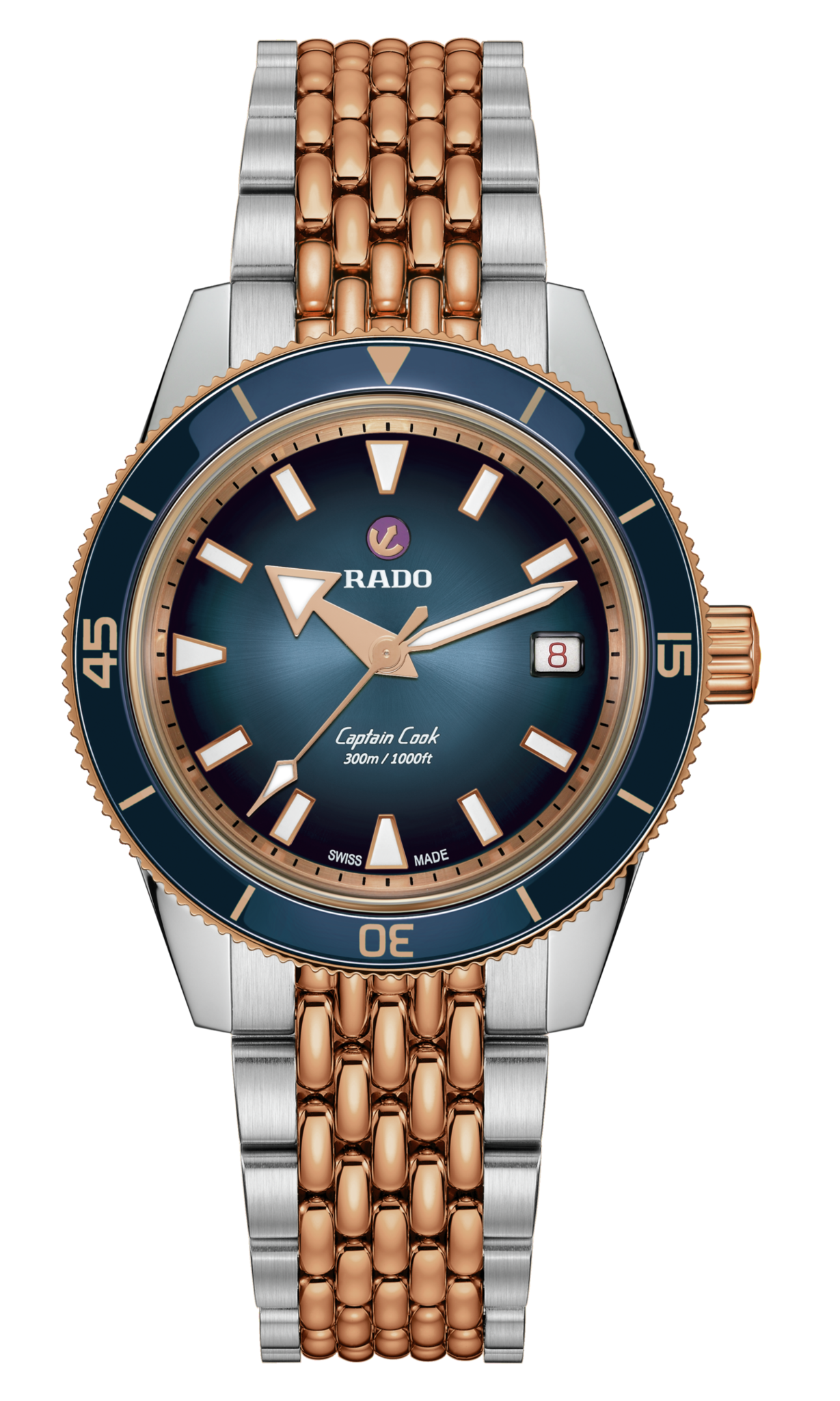 Captain Cook Automatic Stainless Steel Watch R32225313 | Rado Captain Cook Automatic Stainless Steel Watch R32225313 | Rado
