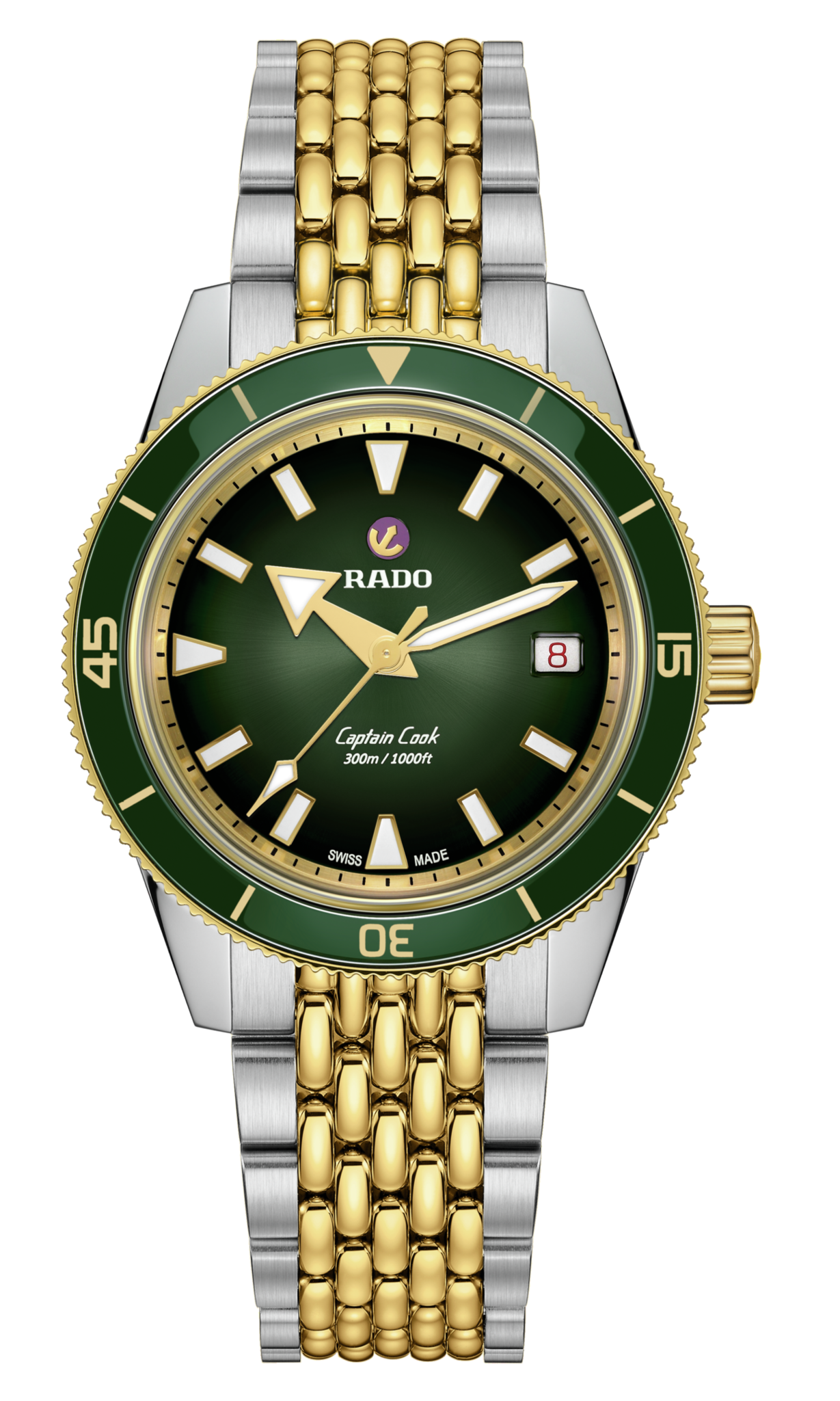 Captain Cook X Tennis Limited Edition Stainless Steel Watch Captain Cook X Tennis Limited Edition Stainless Steel Watch