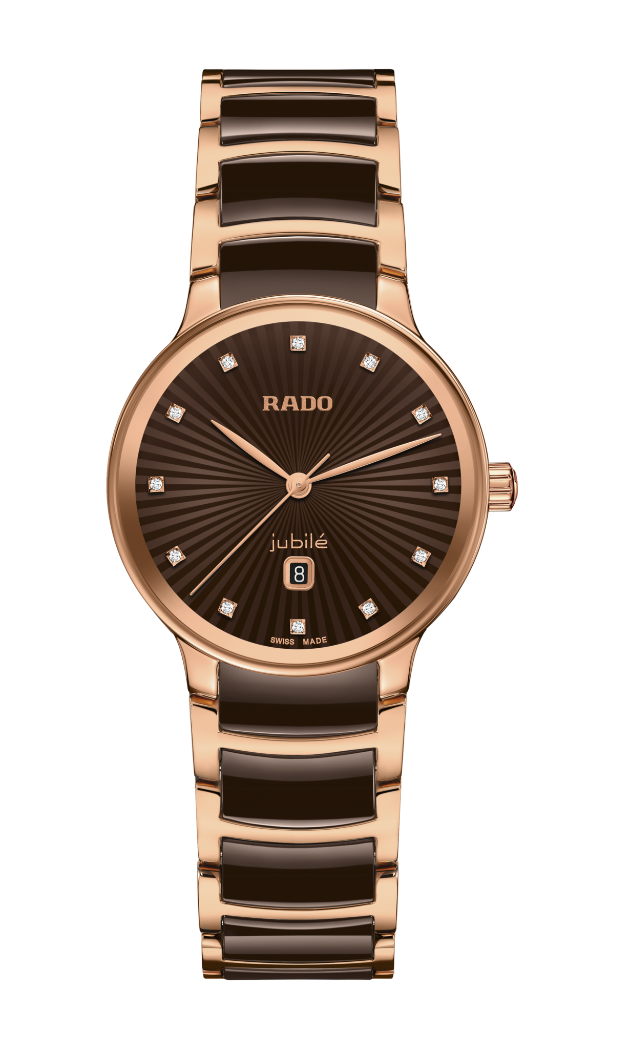 Centrix Diamonds Stainless steel / PVD Watch R30025712 | Rado Centrix Diamonds Stainless steel / PVD Watch R30025712 | Rado