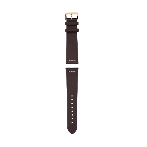 Brown leather strap