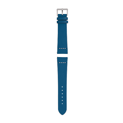 bracelet en cuir bleu
