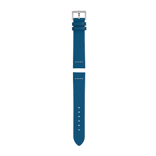 bracelet en cuir bleu