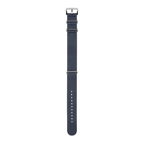 bracelet cuir bleu