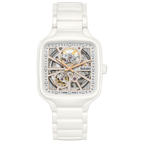 True Square Automatic Open Heart Sparkling