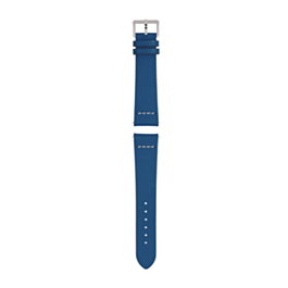Blue leather strap 71 g