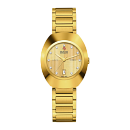 時計 Rado diastar round Rado DiaStar Original Automatic Turquoise Dial Ladies Watch