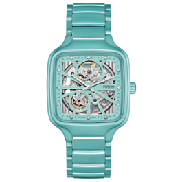 True Square Automatic Open Heart High-Tech Ceramic Watch R27176712