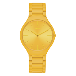 True Round Thinline Les Couleurs™ Le Corbusier Sunshine yellow 4320W