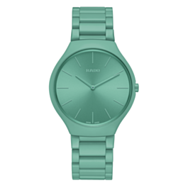 Rado True Round Thinline Les Couleurstm Le Corbusier Slightly Greyed English Green 32041