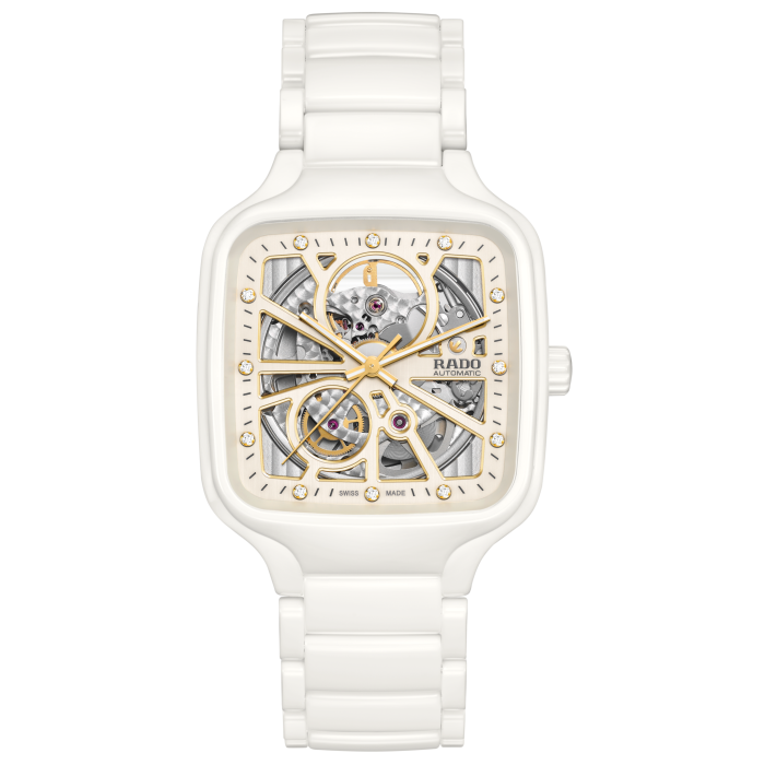 True Square Automatic Open Heart Unisexe céramique haute-technologie Montre  R27073702 | Rado® Suisse E-shop