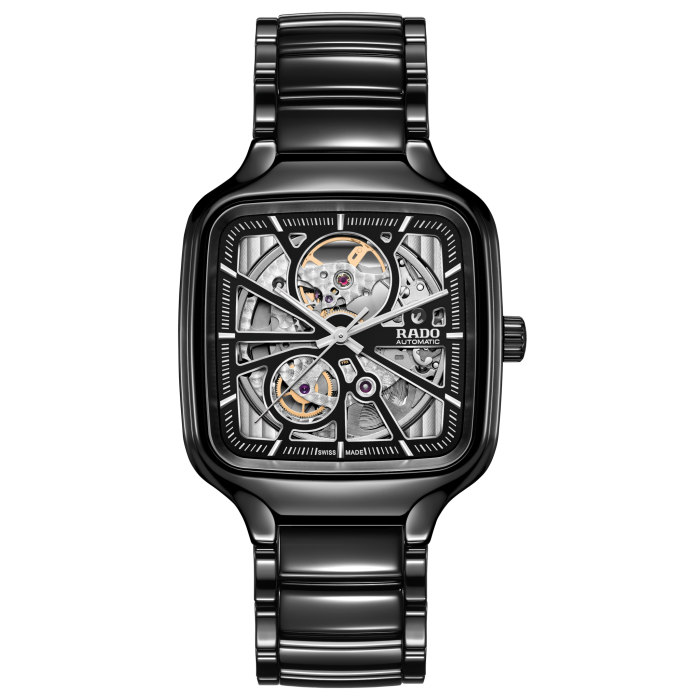 True Square Automatic Open Heart Unisexe céramique haute-technologie Montre  R27086152 | Rado® Suisse E-shop