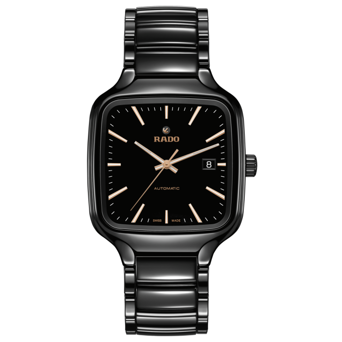 True Square Automatic Unisex High-Tech Ceramic Watch R27078162 | Rado®  Singapore