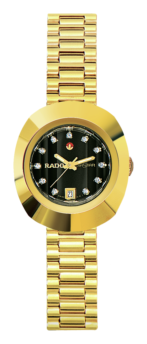 RADO Watch Vintage Quartz Gold Rectangle Bracelet Swiss 18mm New Battery |  eBay