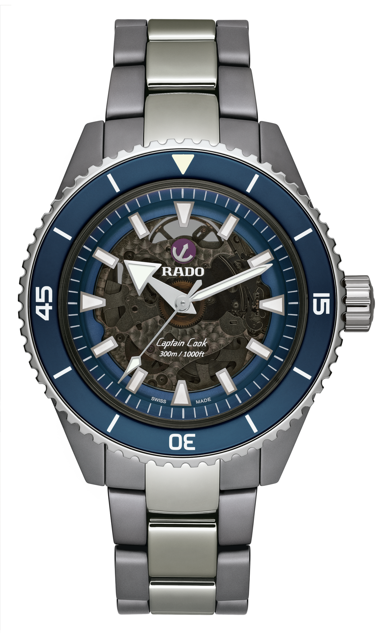 Captain Cook High-Tech Ceramic Plasma high-tech ceramic Watch R32128202 |  Rado® International