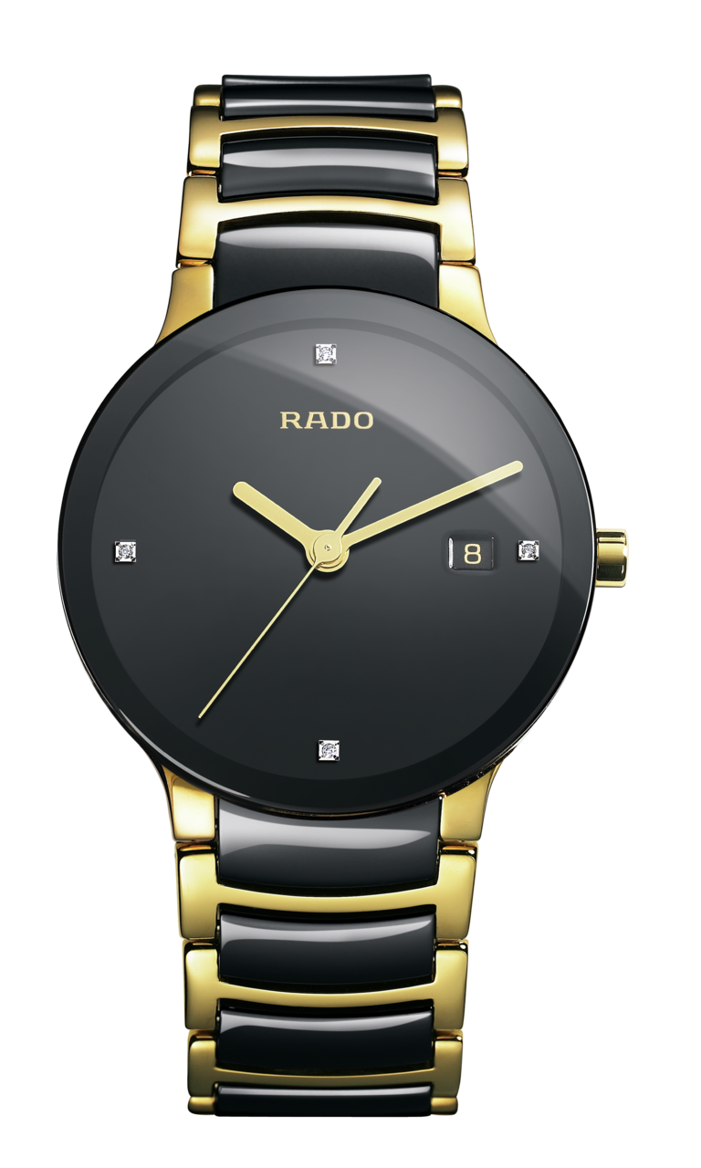 Rado Centrix Black Analog-Chronograph Watch for Men R30122122 | Buy Rado  online | Best price and offers | KSA | HNAK.com