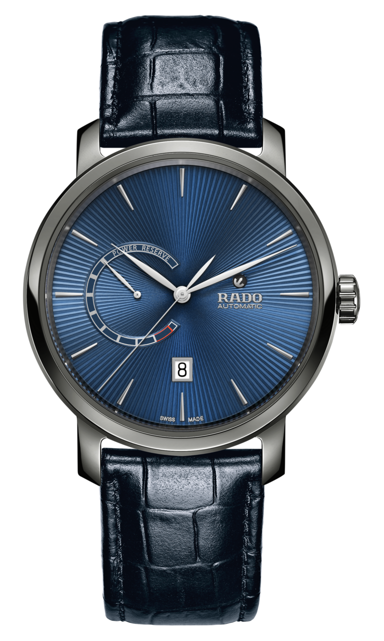 DiaMaster Automatic Power Reserve Pour homme céramique haute-technologie  Plasma Montre R14138206 | Rado® Suisse E-shop