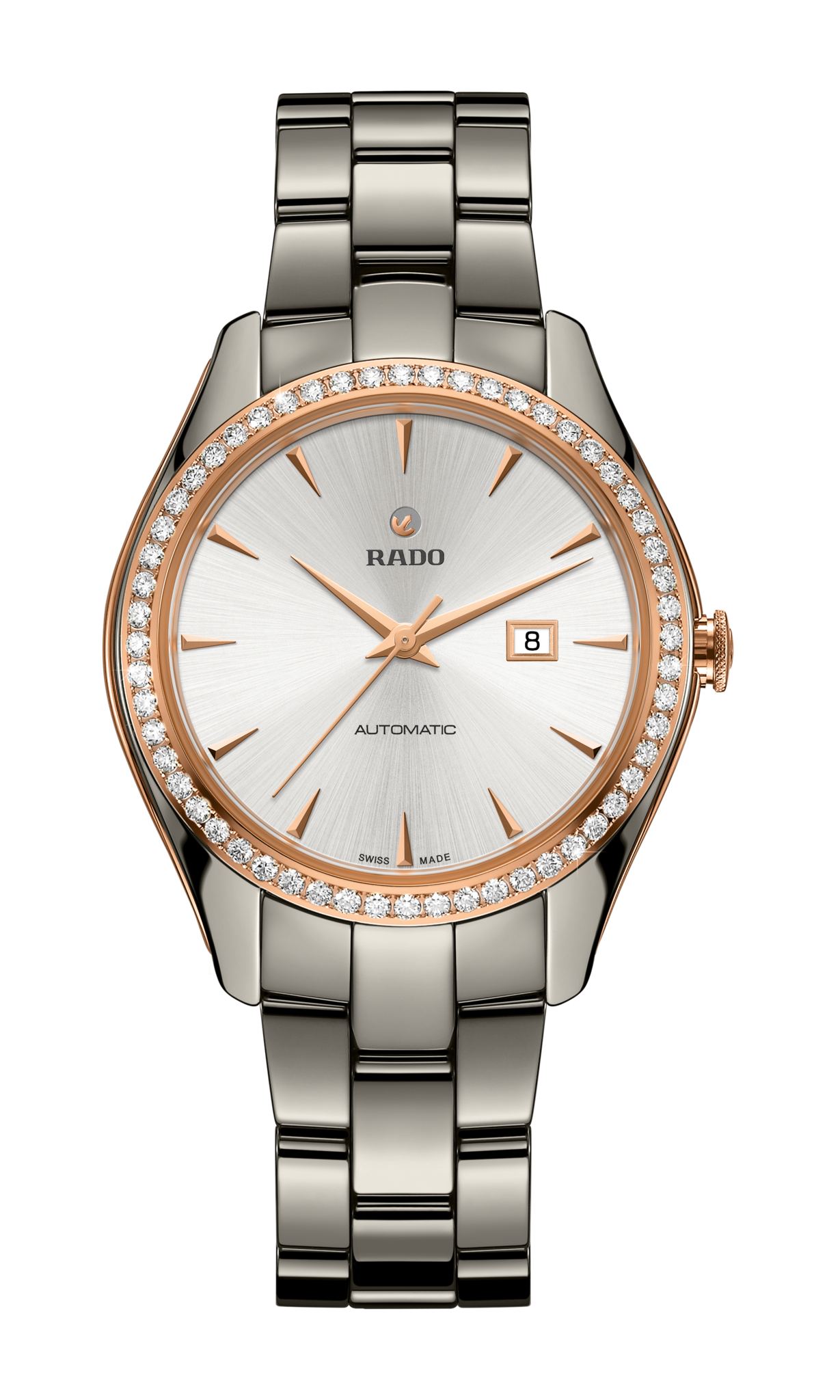HyperChrome Automatic Diamonds Women Plasma high-tech ceramic Watch  R32052012 | Rado® United States E-shop