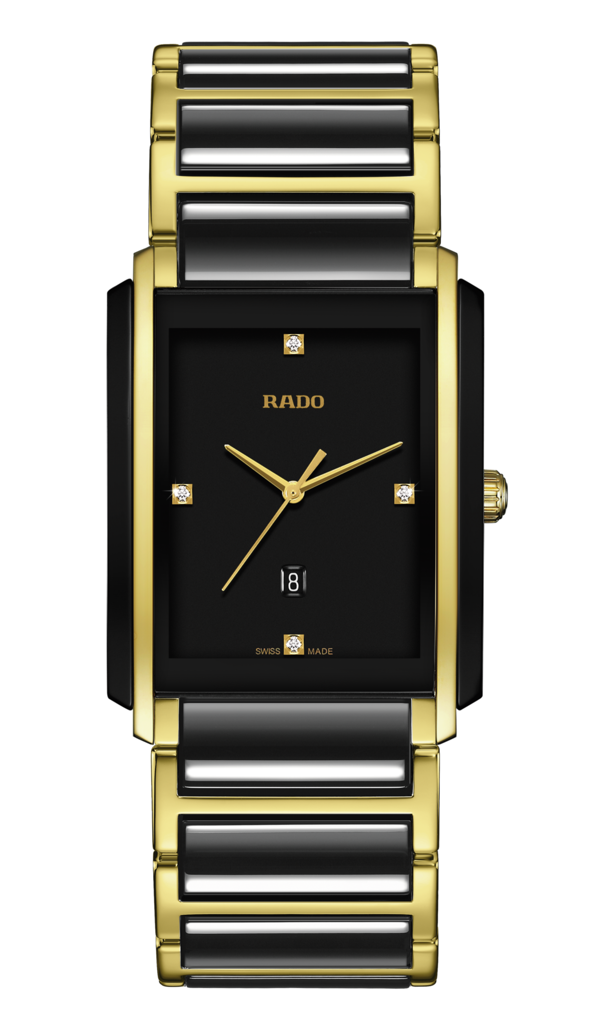 Watch RADO Silver in gold and steel - 24914961