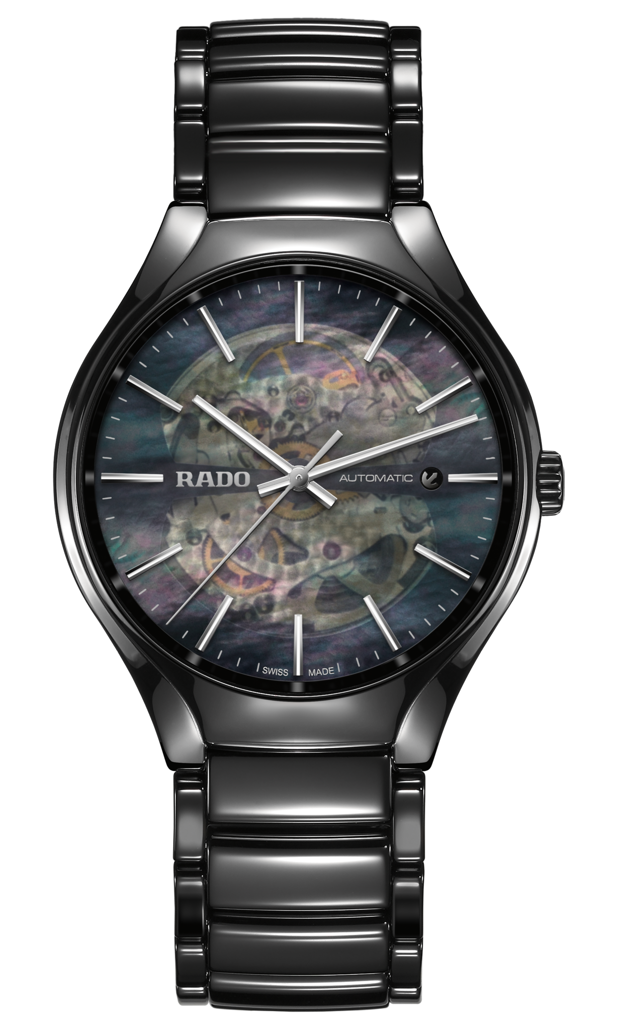 True Automatic Open Heart High-tech ceramic Watch R27100912 | Rado®  International