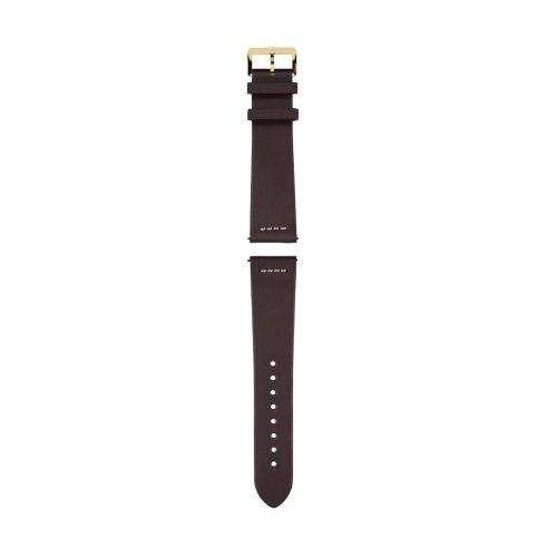 Brown leather strap