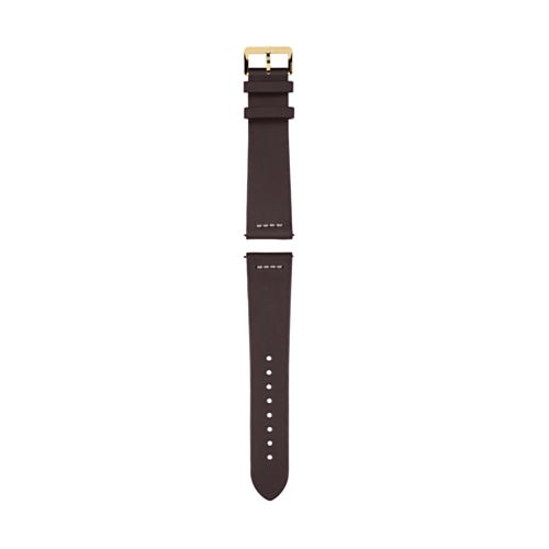 Brown leather strap