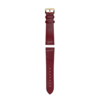 bracelet en cuir rouge