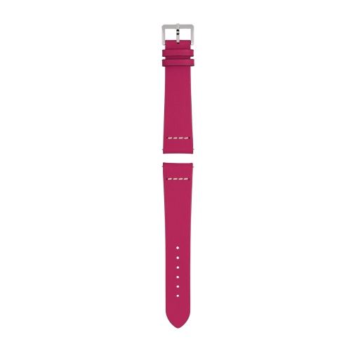 bracelet en cuir rose