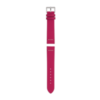 Pink leather strap